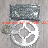 Rare Satria Fu Gold Gear Set
