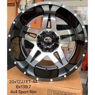 PREDATOR 20x12jj ET-44 & 285/50/20 ilink LSR2 AT (1pc)