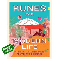 Cost-effective [ไพ่แท้-ขายดี]​ Runes for Modern Life ออราเคิล ยิปซี ทาโร่ หินรูนส์ unlock the power 
