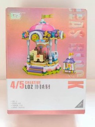 LOZ mini 創意旋轉木馬積木