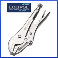ECLIPSE Locking Pliers Straight Jaw 10 Inches 250 Mm Model E10R Silver. Multipurpose