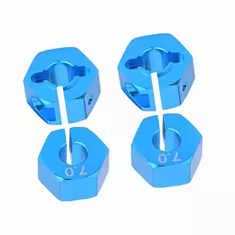 RC Car Hex Adaptor Wheel Hex Drive /Set 12mm 7.0 Wheel Hex Drive Adapter Hub RC Model Vehicle Access