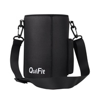 QuiFit เหล็กสแตนเลสน้ำมล. กระติกน้ำร้อนขนาด2000มล./กระเป๋าใส่ขวดแขนขวดสูญญากาศกระเป๋าใส่แก้วร้อนและเ