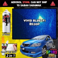 B520P Vivid Blue ( Touch Up Pen Honda City 4 Generation ) Car Spray Paint Restore Scratched Body Too