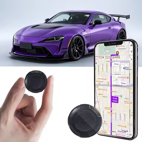 Mini GPS Tracker Magnetic Waterproof Covert GPS Tracker Car Global Positioning System for Vehicles E