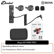 BOYA BY-MM1 PRO Ultracompact Camera-Mount Dual-Capsule Shotgun Microphone