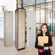 1-Door Metal Compartment Locker Storage Workers Cabinet L380MM X W380MM X H1830MM