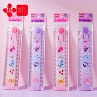 FOLDING RULER FOR SCHOOL CHILDREN PLASTIC RULER/ RULER/ CUTE CHARACTER RULER/
