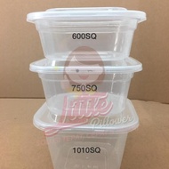 Lpd (CONTENTS 50pcs - SQ750ML) Lunch Box Thinwall Square 750ml CONTENTS 50pcs/ Plastic Lunch Box