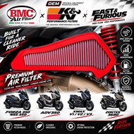100% ORIGINAL PERFORMANCE AIR FILTER XMAX V1 V2 V3 LC135 V2-V7 SRL115 NSS 350 FORZA350 ADV350 ZONTES