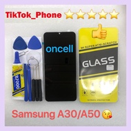 ชุดหน้าจอ Samsung A30/A50 oncell แถมฟิล์มพร้อมชุดไขควง