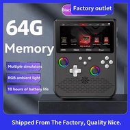 Portable Game Player H5 Retro Handheld Game Console 5.0 Inch Screen 64G 15000+ Games Support 34 Type