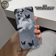 HP Latest Samsung A72 5G Case - Butterfly Fashion Case - Samsung A72 5G Softcase - Pro Camera Case -