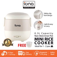 IONA 0.3L Electric Small Mini Rice Cooker Non Stick 迷你电饭锅 迷你電飯鍋 - GLRC031