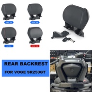 ☃FOR VOGE SR250GT SR250 SR 250 GT 250GT Motorcycle Black Rear Passenger Seat Tailstock Backrest ⚕♝