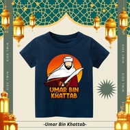 NABI T-shirts For Boys Islamic Da'Wah Companions Of The Prophet Umar Bin Khattab