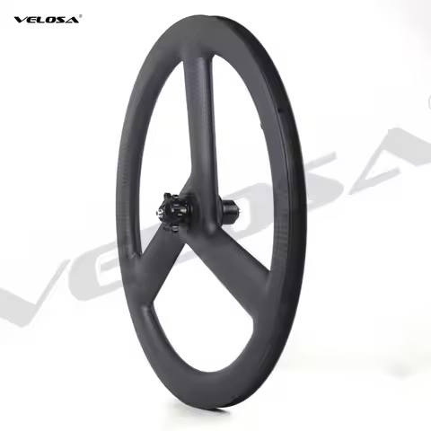 20 inch bike 3 spoke carbon wheel, V brake/Disc brake Full carbon 20inch 451 tri spoke wheelset,38mm