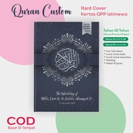 Al Quran Custom Writing Name Cover Quran Custom Translation Tajweed Quran Custom Assalwa Quran free Writing The Quran Wedding Al Quran Seserah