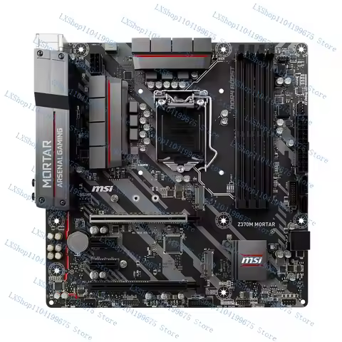 for MSI Z370M MORTAR LGA 1151 (300 Series) Intel Z370 Micro ATX Intel Motherboard