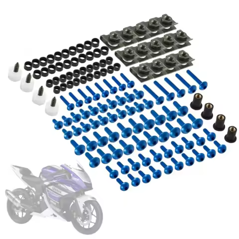 For YAMAHA TENERE 700 MT07 MT 07 TMAX 500 TMAX 560 FZ6 XMAX MT 09 MT03 177PCS Motorcycle Fairing Bol