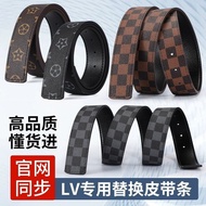 tali pinggang lelaki plus size tali pinggang lelaki kulit original Suitable for LV Belt Replacement 