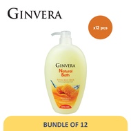 [Bundle of 12] GINVERA Natural Bath Shower Foam 950g [Body Wash]