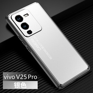 เคส Vivo V25 Pro 5G สำหรับ Vivo V25 Pro 5G【เคสโทรศัพท์มือถือ อลูมิเนียมอัลลอย TPU กันกระแทก】