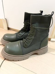 Olive Green Combat Boots