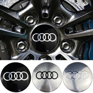 4PCS 56mm Car Wheel Center Hub Cap Emblem Sticker for Audi Sline Quattro A3 A4 A5 Q3 Q5 Q7 S3 S4 S8 
