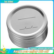 In stock-50PCS  Jar Lids Wide Mouth Canning Lids Reusable Metal Canning Jar Leak-Proof Split-Type Ca