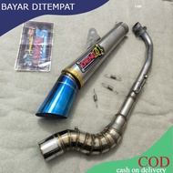 Daeng Sai4 Conical open spec for Ex5 Legend Bonus Sym Wave 100 Exhaust Wave 110/125 Kriss SRL Y15ZR 