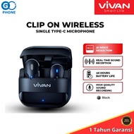 VIVAN VWA-M8C || VWA-M8L Wireless Clip On Plug & Play Microphone - TP-C (VWA-M8C)