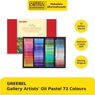 GREEBEL ARTIST OIL PASTEL CRAYON 72 COLORS