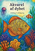 Akvarel af Dybet: Afslappende malebog for teenagere og voksne