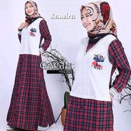 ORIGINAL Gamis Sandra by Gagil baju dress casual rea Murah