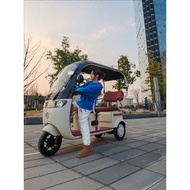 New Model Enclosed Electric Tricycle for Home Use, Small Closed Tricycle for Elderly and Children