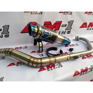 Termignoni Carbon Blue Racing Exhaust Gsx 150 R Gsx150 Gsx150r Gsxr 150 Gsx 150r full system fullset