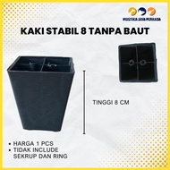 Plastic Sofa Legs Box Without Bolts Trapezoid Legs Stable Legs 8 Boxes Without Bolts