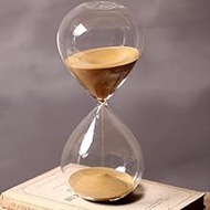 60 Minutes Glass Hourglass Kitchen Sand Timer 1 Hour Time Management Tool Creative Personality Glass