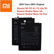 2023 Years 3000mAh BN31 100% Original Baery For MI Redmi Note 5A / Note 5A pro Mi 5X A1 Y1 Lite Redmi S2 one Baery