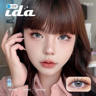 🔥คอนแทคเลนส์✨ขนาดกลาง✨ida ( ilens )✨Brown/Gray