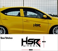 sticker hsr sticker pintu mobil hsr sticker pelek hsr