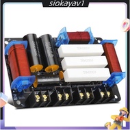 3-Way Speaker Divider 1 Tweeter 1  1 Mid Speaker Divider 600W 4Ohm/8Ohm Audio Crossover for 8/10/12 