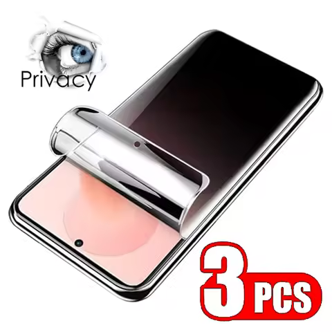 3Pcs Privacy Hydrogel Film For OPPO A74 A54 A72 5G A9 A5 20 A74 A53 A52 Screen Protector