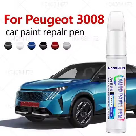 For Peugeot 3008 2008-2025 T84 P84 Paint Repair Pen Touch Up Scratch Remover DIY Auto Accessories Bl