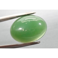 11.60 Ct Natural  Green Onyx India cobochon gemstone #aj3