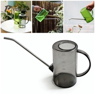 YOUIS 1Pcs Watering Can, 1L/1.5L Flowers Flowerpots Watering Kettle, Portable Long Mouth Large Capacity Measurable Gardening Watering Bottle Home Office Outdoor Garden Lawn