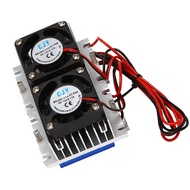 3X 144W Thermoelectric Peltier Refrigeration Cooler 12V Semiconductor Air Conditioner Cooling System DIY Kit