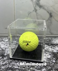 高爾夫 壓克力展示盒  高爾夫紀念球 簽名球盒 3mm 6.5公分正方形（ㄧ體成型無需組裝）
