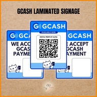 ☢ ⊙ GCash laminated signage | Cash in Cash out Signage | Gcash cash in/cash out | signboard